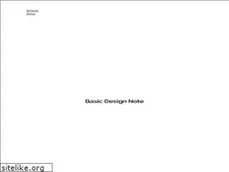 Sites similar to basicdesign-note.com