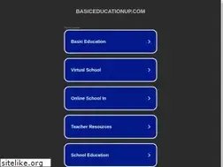 Sites similar to basiceducationup.com