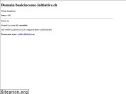 Sites similar to basicincome-initiative.ch