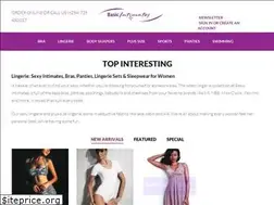 Sites similar to basicintimates.com