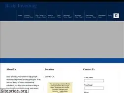 Sites similar to basicinvesting.net
