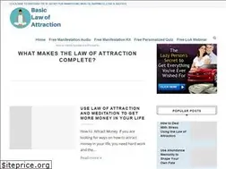 Sites similar to basiclawofattraction.com