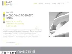 Sites similar to basiclines.com