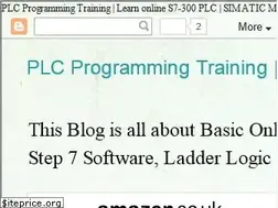 Sites similar to basicplcprogramming.blogspot.com