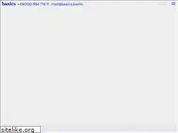 Sites similar to basics.berlin