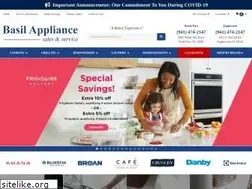 Sites similar to basilappliance.com