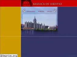 Sites similar to basilicadelekeitio.com