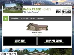 Sites similar to basincreekhomes.com