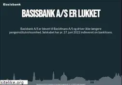 Sites similar to basisbank.dk