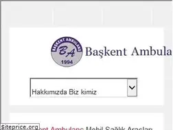 Sites similar to baskentambulans.com