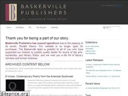 Sites similar to baskervillepublishers.com