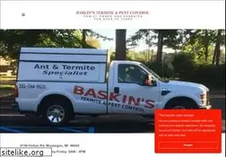Sites similar to baskinstermitecontrol.com