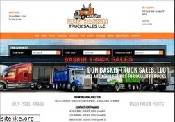 Sites similar to baskintrucksales.com