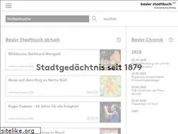 Sites similar to basler-stadtbuch.ch