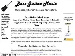 Sites similar to bass-guitar-music.com