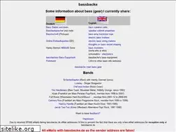 Sites similar to bassbacke.de