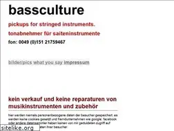 Sites similar to bassculture.de
