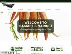 Sites similar to bassettsmarket.com