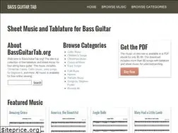 Sites similar to bassguitartab.org