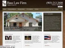 Sites similar to basslawfirm.net