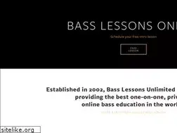 Sites similar to basslessonsunlimited.com