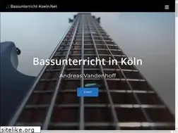 Sites similar to bassunterricht-koeln.net