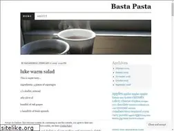Sites similar to bastapasta.wordpress.com