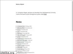 Sites similar to bastianallgeier.com