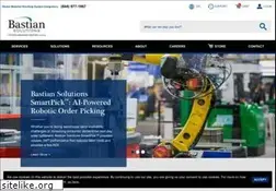 Sites similar to bastiansolutions.com