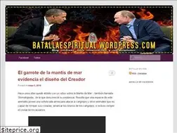 Sites similar to batallaespiritual.wordpress.com