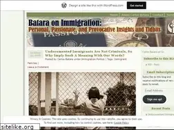 Sites similar to bataraonimmigration.wordpress.com