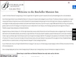 Sites similar to batchellermansioninn.com
