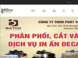 Sites similar to batco.com.vn