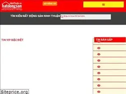 Sites similar to batdongsanninhthuan.vn