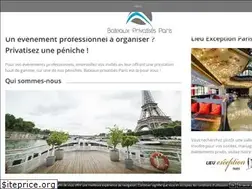 Sites similar to bateaux-privatises-paris.com
