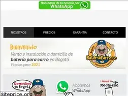 Sites similar to bateriaparacarro.com.co