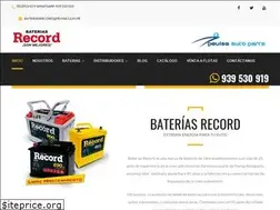 Sites similar to bateriasrecord.com.pe
