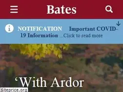 Sites similar to bates.edu