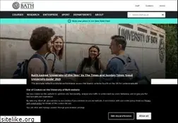 Sites similar to bath.ac.uk
