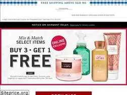 Sites similar to bathandbodyworks.com.sg