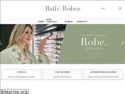 Sites similar to bathandrobes.com
