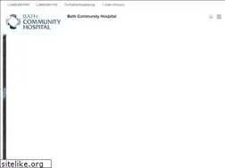 Sites similar to bathhospital.org