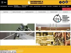 Sites similar to bathroomsandshowersdirect.co.uk