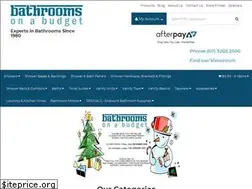 Sites similar to bathroomsonabudget.com.au