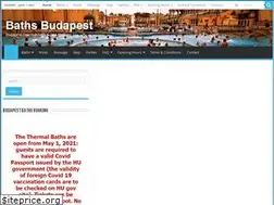Sites similar to bathsbudapest.com
