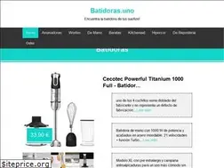 Sites similar to batidoras.uno