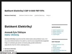 Sites similar to batikentelektrikci.gen.tr