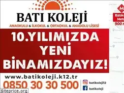 Sites similar to batikoleji.k12.tr