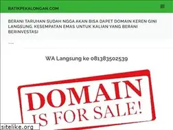 Sites similar to batikpekalongan.com