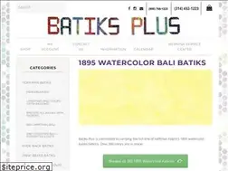 Sites similar to batiksplus.com